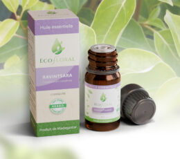 Huile essentielle de Ravintsara de Madagascar Ecofloral 100% pure et naturelle